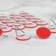 thumbnail image 5 of KDJ 20pcs Invisible Adhesive Plate Hanger Hanging Hooks Invisible Disc Adhesive Plate Hanger Set Vertical Plate Holders for Decorative Plates and Wall Art, 5 of 10