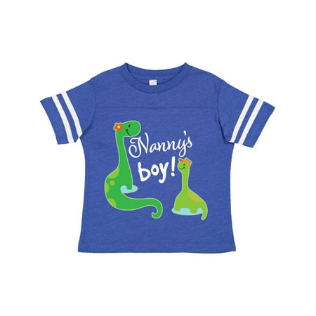 

Inktastic Nannys Boy Grandson Dinosaur Gift Toddler Boy Girl T-Shirt