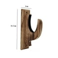 thumbnail image 2 of Fixed Wall Mounted Display Shelf - Home Wall Shelf Support, Wall Mount Hardware for Display & Storage, Floating Shelf Bracket for Decor, Books, Plants, 2 of 4