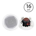 thumbnail image 2 of Pyle Pro PDIC61RD 6.5'' 200W 2-Way In-Ceiling/Wall Speaker System, Stereo Sound (16 Pack), 2 of 2