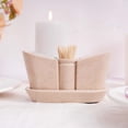 thumbnail image 6 of Radicaln Marble Salt and Pepper Shakers Set 2.5 inch Handmade Beige Salt and Pepper Cellar With Tray for Kitchen Decor and Accessories, Stone Salt Shaker, Spice Jars & Seasoning Containers, 6 of 6