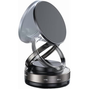 2025 Support de téléphone à vide magnétique pour Magsafe N56 Aimants de qualité, 360° Rotatables et 180° Support de téléphone de voiture, supports de téléphone cellulaire pour voiture & Tous les Smartphones (Noir)