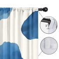 thumbnail image 4 of Blackout Kids Curtains,Blue and Grey Abstract Art Artwork Childrens Insulated Curtains Set Of 2,Bedroom Essentials,Toddler Room Decor 42x84in(106x213cm), 4 of 4