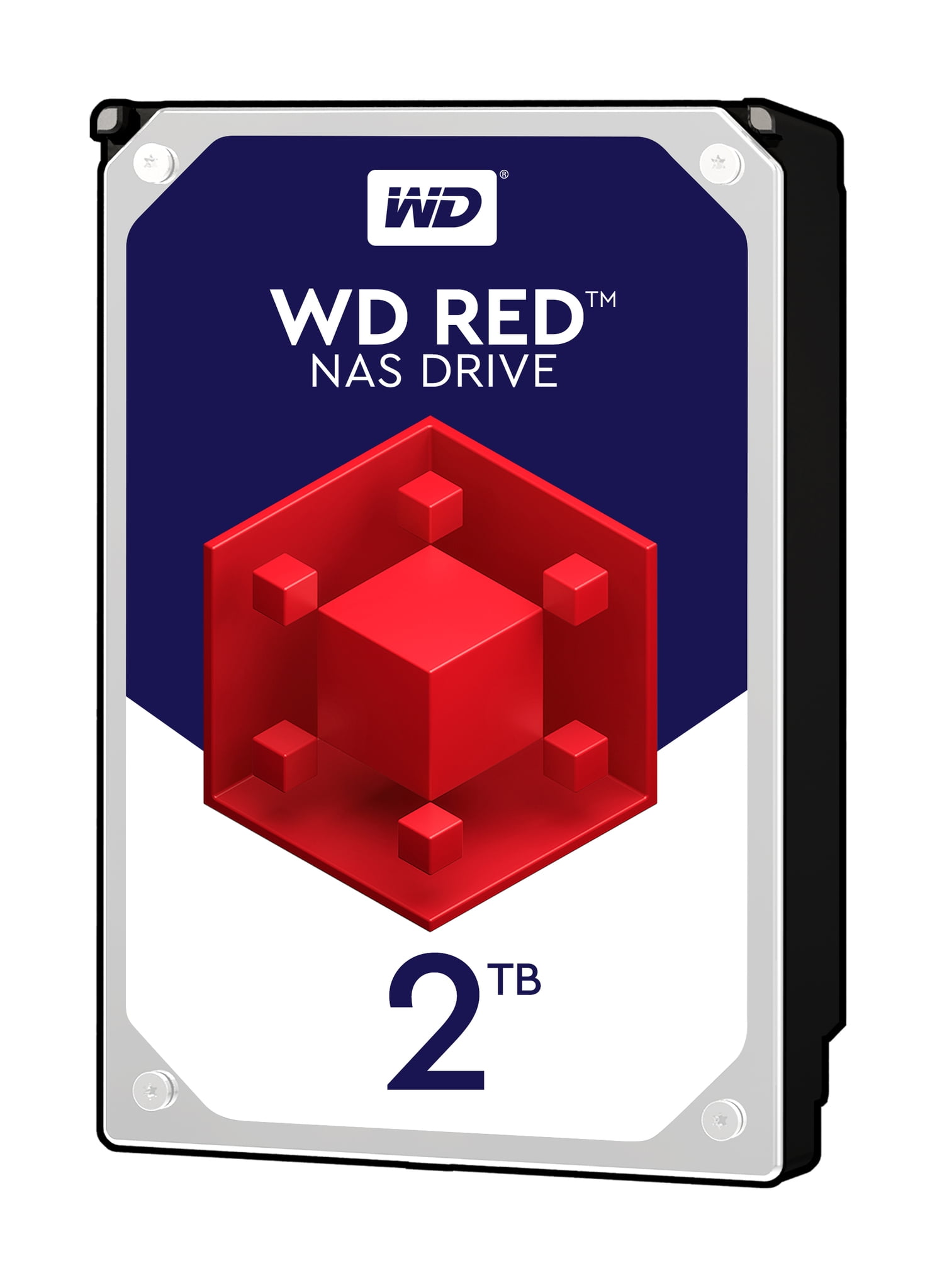 WD Red 2TB NAS Hard Disk Drive 5400 RPM Class SATA 6Gb/s 64MB Cache 3
