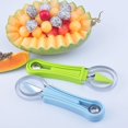thumbnail image 4 of CHAO Pelador, 6 en 1 protector de verduras, pelador multifunción, pelador de verduras, pelador de verduras, pelador recto, pelador de espaguetis y verduras, pelador de verduras multifunción, azul, 4 of 5