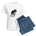 thumbnail image 5 of CafePress - Boston Terrier Women's Light Pajamas - Women's Short Sleeve Print T-Shirt and Pants Light Cotton Pajama Set, 5 of 7
