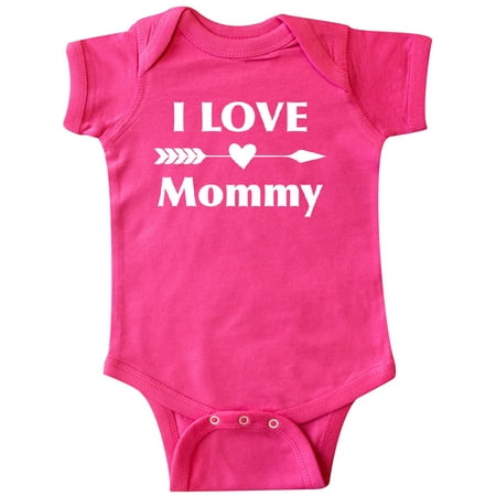 

Inktastic I Love Mommy Gift Baby Boy or Baby Girl Bodysuit