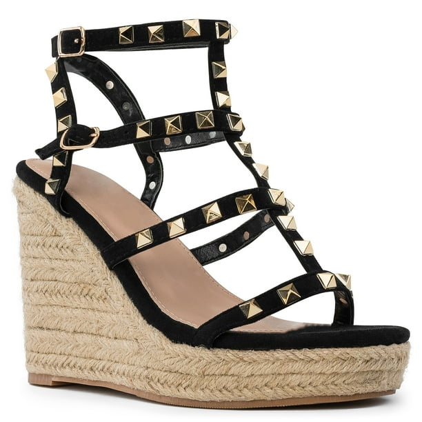 square toe strappy sandals flat