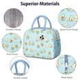 thumbnail image 4 of Lunch Bag Lunch Box for Women Reusable Insulated Lunch Bags,Water-Resistant Avocado Pattern Cooler Lunch Tote Bag, Large Capacity for Work Travel Picnic, 4 of 6