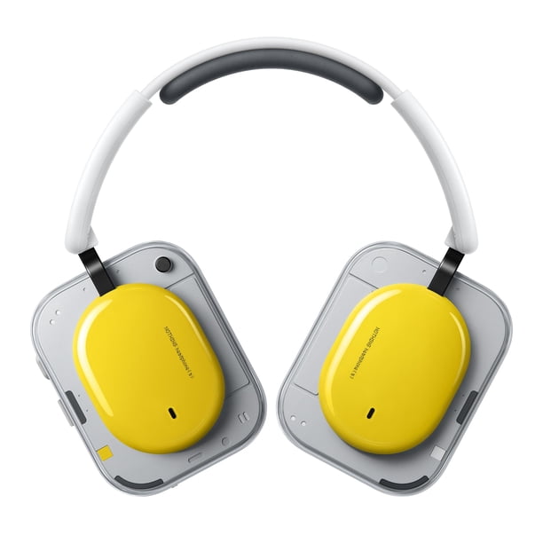 Auriculares Nothing 2026 New Adaptive ANC Bluetooth 5.4 Amarillo