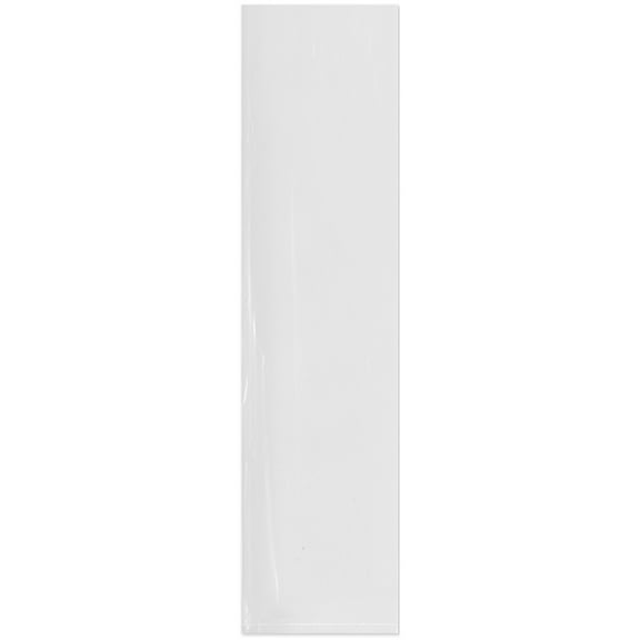 Plymor 4" x 16" (Pack of 100), 2 Mil Flat Open Clear Plastic Poly Bags