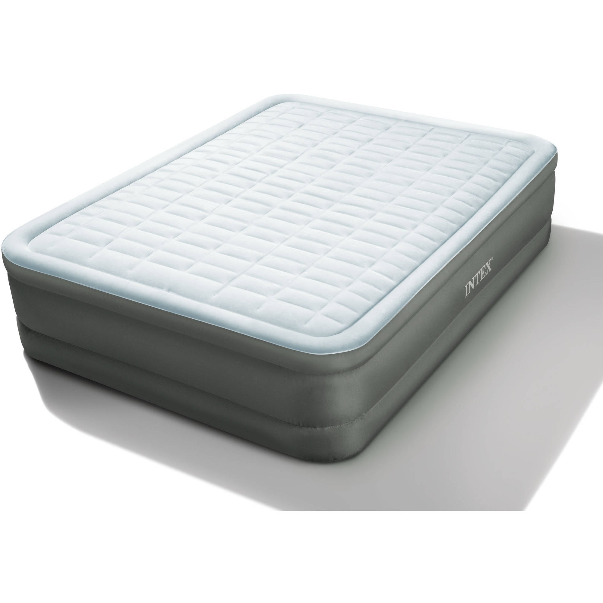 Intex 18 inch Premaire Elevated Airbed Mattress with Built in Pump, 1