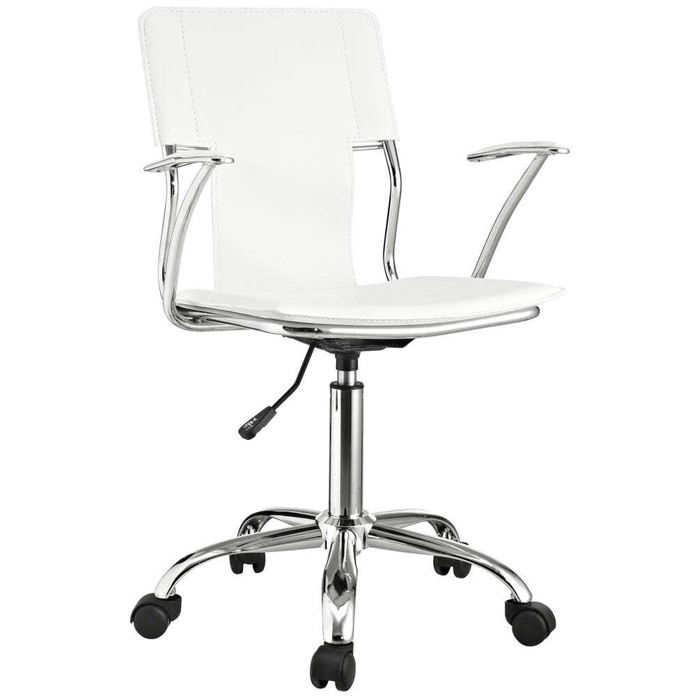 White Studio Office Chair - image 3 of 5