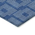 thumbnail image 4 of Addison Rugs Chantille Indoor/Outdoor Transitional Squares Blue Washable Rectangle Rug, 8' x 10', 4 of 6
