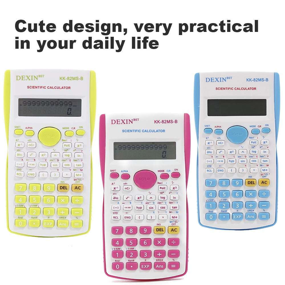 Student Multifunctional Scientific Calculator With Advance Exam Math Functions