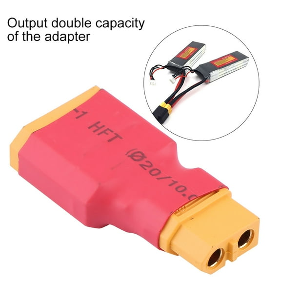 Brrnoo RC Converter,RC Connectors Adapters Battery Converter Plug XT90 Male to XT60 Female