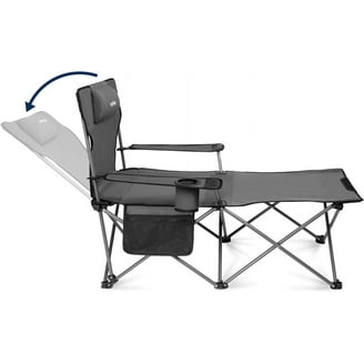 Slsy XXXL Oversized Person Fully Padded Camping Chair, Folding