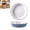 BLUE, variant on Rlwdqumrt Ceramic Pie Pan with Ruffled Edge Non-Stick Baking Dish Family-Sized for Pies Quiches Tarts Easy Clean Kitchen