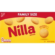 NILLA Wafers Cookies, Vanilla Wafers, Family Size, 15 oz