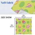 thumbnail image 4 of Coolnut Easter Eggs Cloth Napkins Set of 1, Reusable Washable Polyester Dinner Table Napkins for Family, Weddings, Parties, Home Decor, 20 x 20 Inch Washcloth Gift, 4 of 7