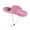 Pink, variant on HuangHuanChen Bucket Hats for Women Foldable Hiking Fishing Summer UPF Protection Wide Brim Breathable Fishing Hat Soft Beach Outdoor UV Protection Sun Hats A