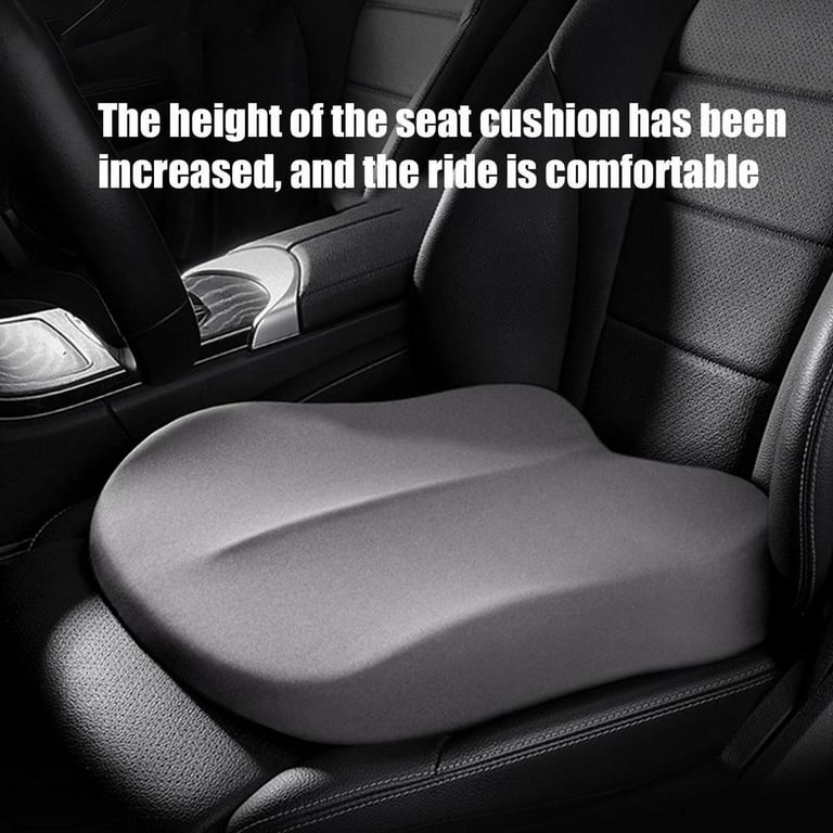 Tohuu Car Booster Cushion Car Seat Riser Cushion Memory Foam Car Cushion  For Truck Driver Short People Office Chair Wheelchair Plane biological 