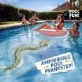 thumbnail image 5 of Veeniix Amphibious Remote Control Snake Toy with Sound, Realistic RC Prank Snake, Green, 5 of 8