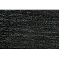 thumbnail image 5 of HomeRoots 511048 10 ft. Black Wool Hand Woven Stain Resistant Round Area Rug, 5 of 5