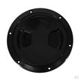 thumbnail image 1 of 2x NUEVA licencia de Cubierta de Barco Negra de 5 Pulgadas Tornillo Hacia Fuera Cubierta de de Escotilla RV Plástico DYNWAVEMX Placa de cubierta de barco marino de 5 pulgadas, 1 of 8