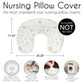 thumbnail image 2 of Sweet Jojo Designs Celestial Pink Gold and Grey Nursing Pillow Cover Case (Pillow Not Included) (Pillow NOT Included), 2 of 5