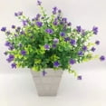 thumbnail image 2 of Simulación de planta verde, 7 cabezas, 35 mallas, eucalipto, camelia, flor artificial, flor de plástico, flor decorativa, 2 of 6
