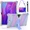 Purple, variant on Silicone Case for Feonal 10 inch Tablet, Winsing MTK 10 inch, WECOOL WM1001R 10 inch, MEBERRY 10.1 inch, ANTEMPER Touch 10.1 GOWIN Touch 10.1 with Stand, Shoulder Strap, Stylus Pen Black