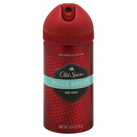 Old Spice Red Zone Collection Pure Sport Body Spray, 4.0 Oz.