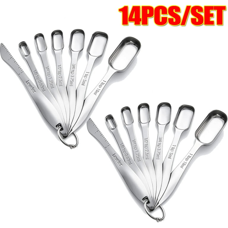 Leveling Measuring Spoons - Spoons N Spice