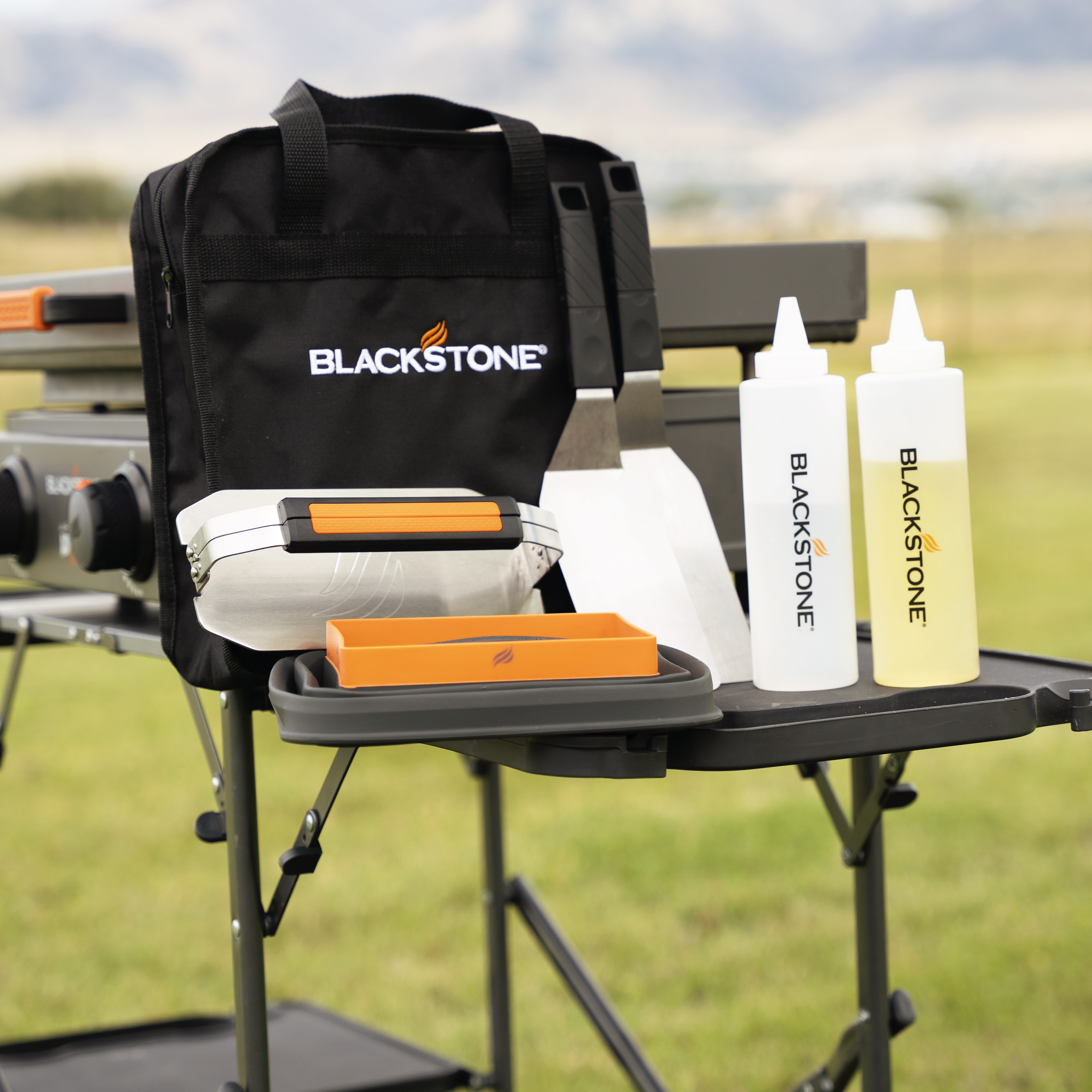 Blackstone Adventure Ready 7 Piece Griddle Tool Kit Gift Set with Bag - image 3 of 13