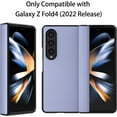 thumbnail image 2 of Case for Samsung Galaxy Z Fold 4 (2022) Magnetic Hinge Cover Protection, Slim Fit Hard PC + PU Protective Phone Case for Galaxy Z Fold4 5G - Lavender, 2 of 14