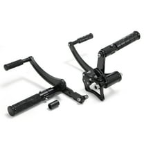 4" Forward Controls Foot Pegs Footpegs For Harley Road King FLHR Classic FLHRC Police FLHP Street Glide FLHX Special FLHXS CVO FLHXSE 2009-2020 2010 2011 2012 2013 2014 2015 2016 2017 18 19 Aluminum