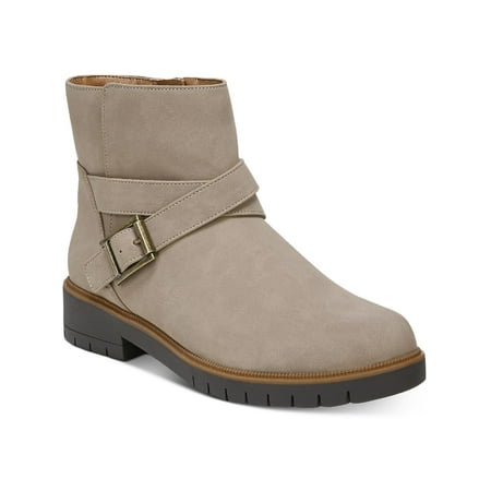 

Style & Co. Womens Gabella P Faux Leather Buckle Ankle Boots
