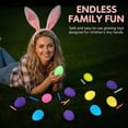 thumbnail image 7 of 72 Pack Glow in the Dark Easter Eggs with Mini Glow Sticks, 6 Colors Light-Up Eggs for Easter Egg Hunt, Basket Stuffers & Party Favors, 7 of 7
