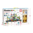 thumbnail image 2 of PicassoTiles 350 Piece Extensive Master Builder Magnetic Building Block Set, 2 of 2
