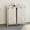 White, variant on Laundry Sorter 2 Section, 2 x 12.8 Gal(48.5L), Freestanding White Hamper Basket, 2 Section Organizers and Storage, Pull-Out Fabric Bags, 100lb Capacity MDF Shelf, Metal Frame, 48L Bags