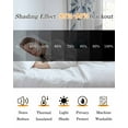 thumbnail image 5 of Blue Coastal Blackout Curtains 54 Inches Long for Bedroom,Summer Eucalyptus Leaves Beach Ocean Starfish Nautical Thermal Insulated Room Darkening Black Out Curtain Panels Grommet Drapes for Windows, 5 of 8