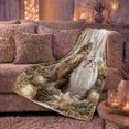 thumbnail image 6 of Majestic Winter Cats Festive Holiday, Festive Pet Portrait Pattern, Warm Flannel Blanket for Living Room and Bedroom, Cat Lovers Just Because Gift, Pet Lover Home Decor, 6 of 9