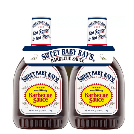 Sweet Baby Ray's Barbecue Sauce, 40 oz., 2 pk.
