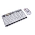 thumbnail image 1 of Keyboard Mouse Set, Silent Wireless Keyboard RGB Backlight Sensitive  for Tablets White,Black, 1 of 7