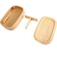 thumbnail image 2 of Picnic Box-Wooden Lunch Box Food Storage Container School Picnic Square Bento Box, 2 of 7