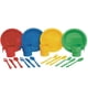 thumbnail image 1 of Juguetes constructivos 20 ud. Servicio de platos de juego indestructibles para 4 incluye cubiertos de tazas de 6 1/2" de diámetro. Platos y cubiertos cada uno en 4 colores para edades de 19 meses en a, 1 of 1