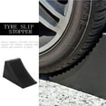 thumbnail image 2 of 2pcs Trailer Wheel Chocks Trailer Chocks Rubber Wedge Motorcycle RV Wheel Chocks, 2 of 8