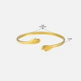 thumbnail image 5 of Hug Bracelet For Granddaughter, To My Granddaughter Bracelet From Grandmother Come to My Arm Hugging Cuff Bangle Adjustable Non Tarnish Jewelry Gift for Women, 5 of 7