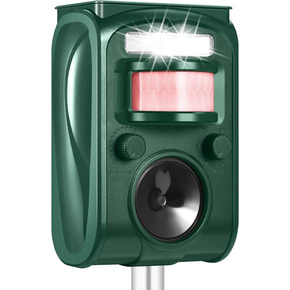 Repelente de animales Letyet Solar Ultrasonic Outdoor IP66